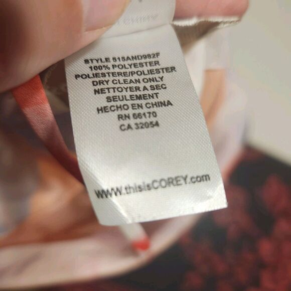 Corey Lynn Calter Anthropologie Daybreak Watercolor Midi sun Dress sz 4 - Picture 9 of 10